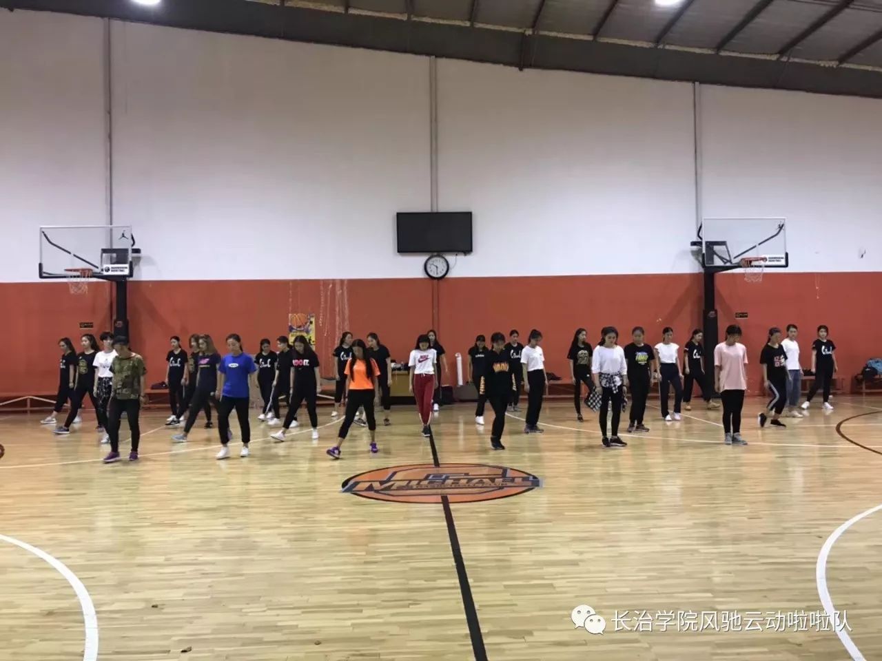 长治学院啦啦队nba中场秀rap版啦啦激情燃style