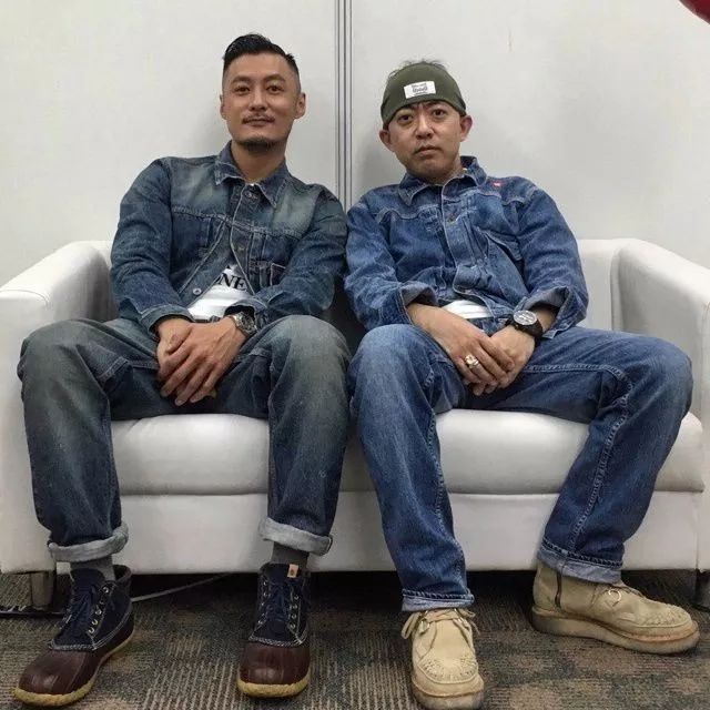 6叔和nigo这样的工装爱好者all denim一样霸气十足