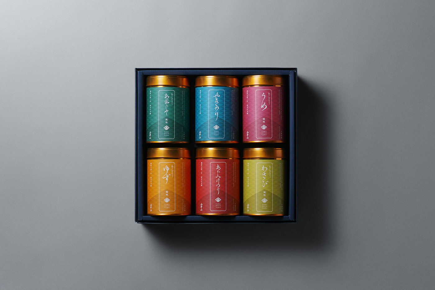 日本茶叶品牌yamamotoyama包装设计