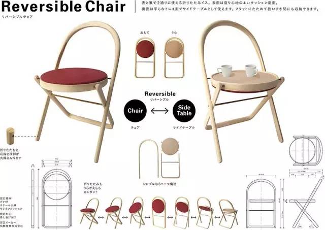 大奖赏析飞騨の家具家具设计大赛日本获奖作品