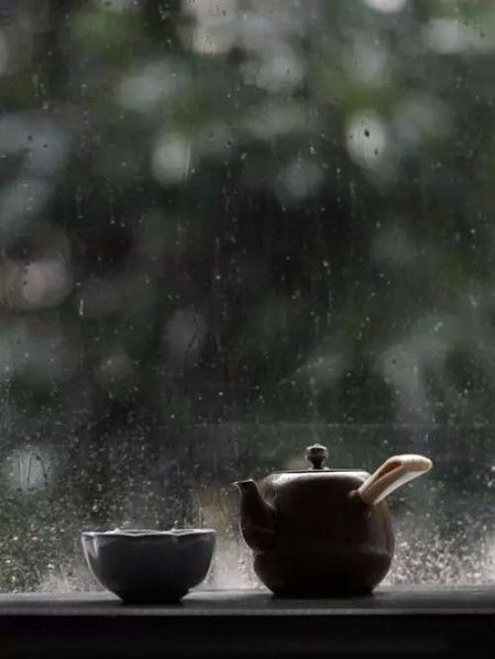 雨时,于一盏茶里释然