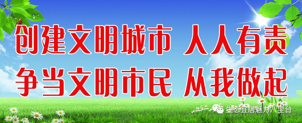 共创文明城市争做文明市民