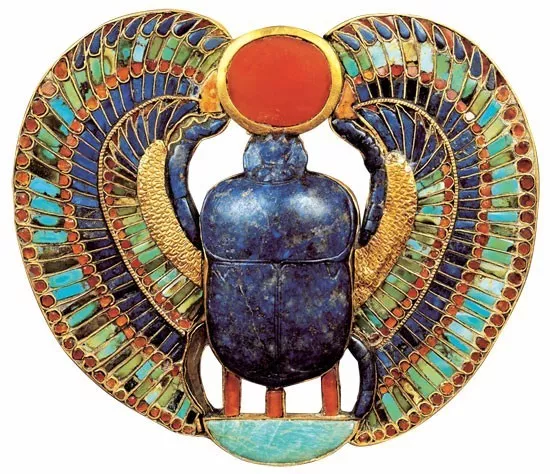 涨姿势用屎壳郎做吉祥物神秘的古埃及珠宝艺术竟也如此精美