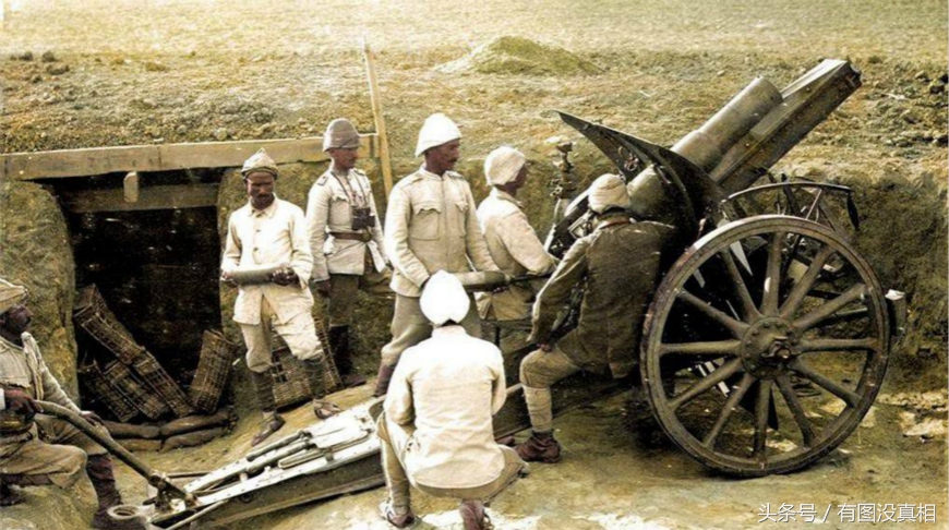 一战时期的炮兵集锦:后蒸汽时代的武器,看着很有特点