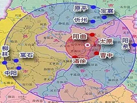 太原城市群将太原,晋中,吕梁,阳泉,忻州的24个市县纳入太原城市群和