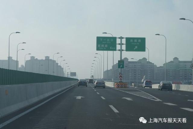 终于落成通车,早高峰实测上海虹梅高架路