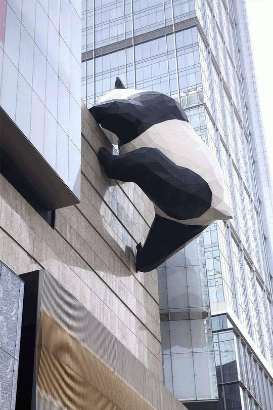 成都ifs熊猫 成都ifs熊猫在哪里啊_成都ifs顶楼熊猫怎么上去