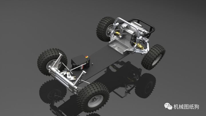 【rc遥控车】田宫tamiya srb模型遥控rc赛车图纸 solidworks设计 step