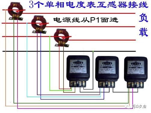 各种电表接线图,都基本齐了