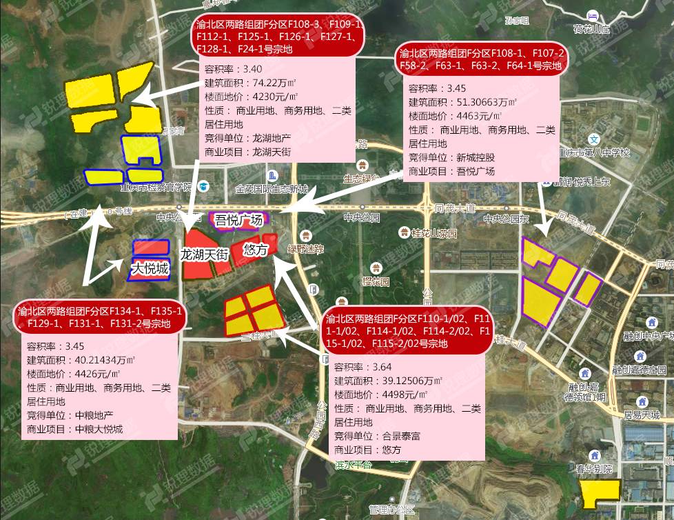 中央公园"商圈"蓝图初现 四大房企联手造城