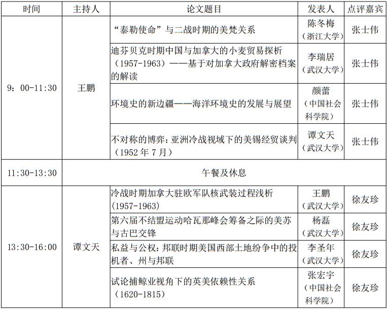 谭文天(武汉大学博士生) 点评嘉宾:徐友珍(武汉大学历史学院教授)