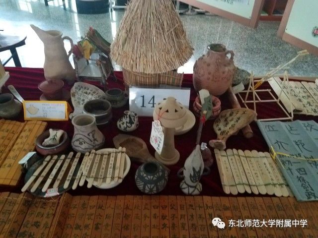 品鉴历史文化魅力——明珠校区初一年级历史学科仿制文物展侧记