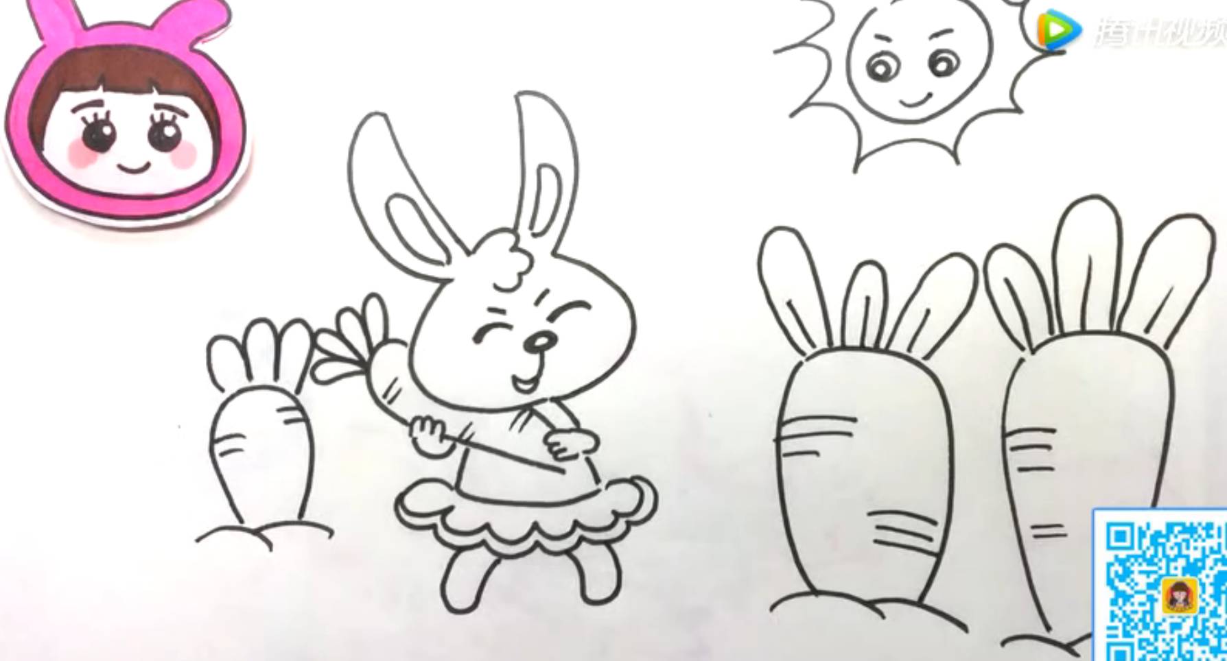 儿童动画故事《拔萝卜》——牛顺儿学堂_哔哩哔哩_bilibili