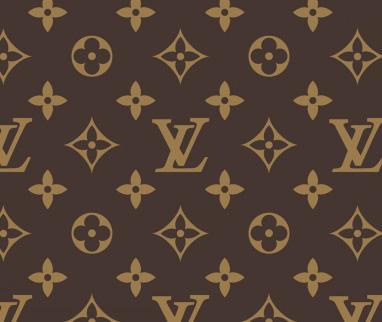 "lv"是父亲名字的首字母,再配上3种花朵,就组成了流传至今的防伪标志