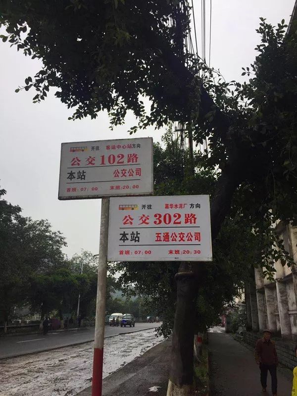 乐山302路公交车最全路线,收发时间出炉!要到五通桥的必看!