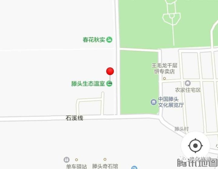 七百米门 百度地图导航"奉化滕头生态园"