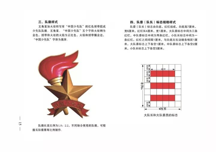 中国少年先锋队标志礼仪基本规范