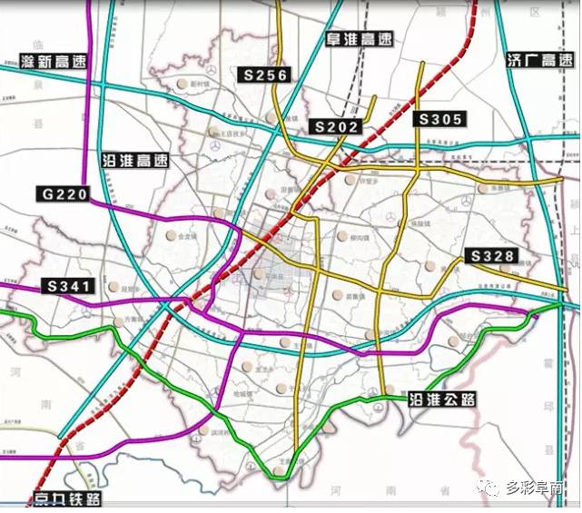 还有3条高铁,3条高速,3个港口,1个机场…   安徽省阜阳市阜南县有没有