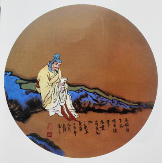 湖北襄阳画家刘庸之和他的传统泥板壁画