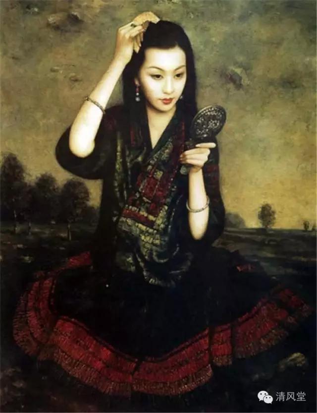 中国当代油画家女性人物塑造作品选