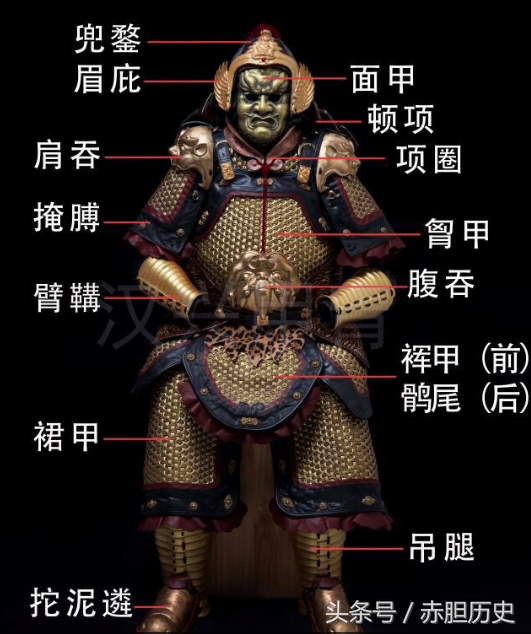 别在被古装电视剧迷惑了,中国古代的盔甲是这样的,为