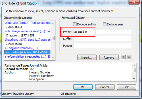 how to create endnote citation in zotero