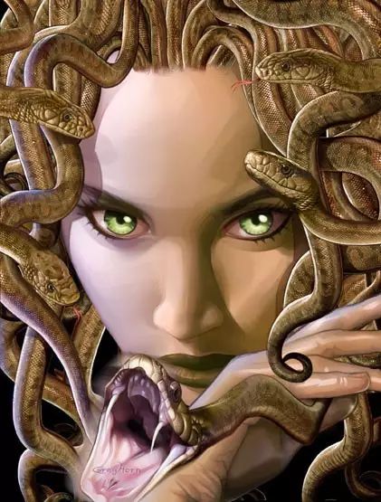 周末神话故事——蛇妖美杜莎
