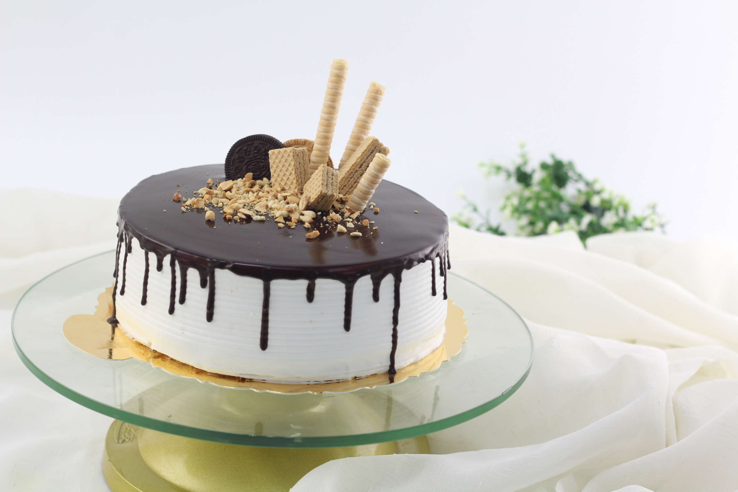 巧克力淋面蛋糕的做法_【图解】巧克力淋面蛋糕怎么做如何做好吃_巧克力淋面蛋糕家常做法大全_美丽佳人俏厨娘_豆果美食