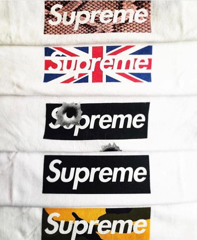 supreme开业限定box logo,你现在有几件?