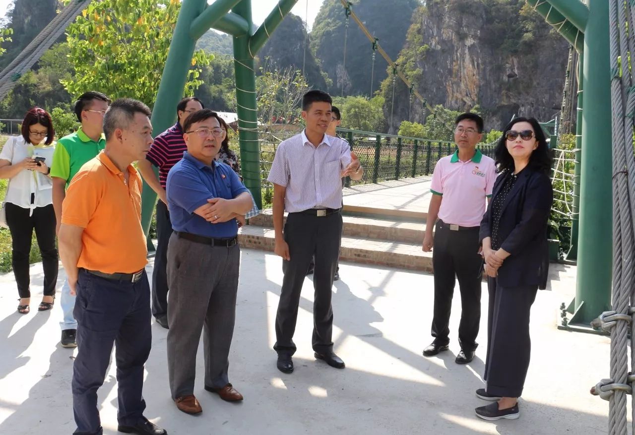 广东省旅游局党组书记,局长曾颖如一行到英德市开展创建全域旅游示范