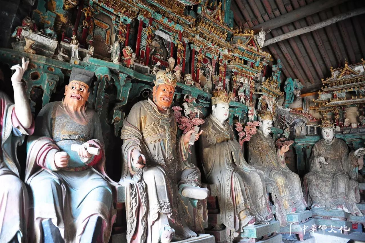 崇庆寺佛像造像艺术不可多的十八罗汉雕像珍藏版