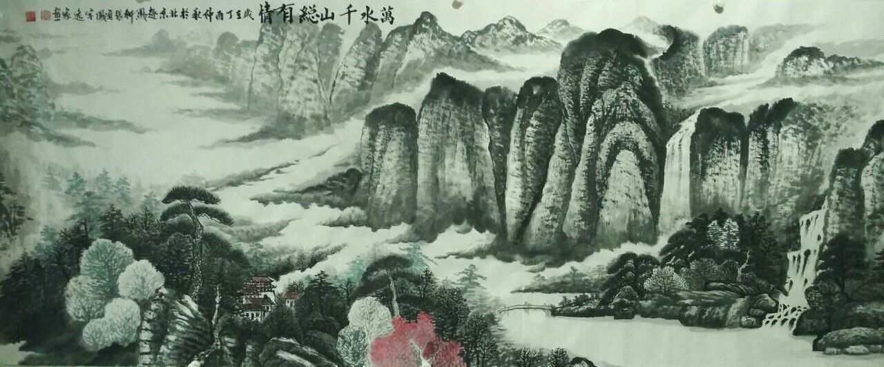 著名画家张宝凤国画作品欣赏