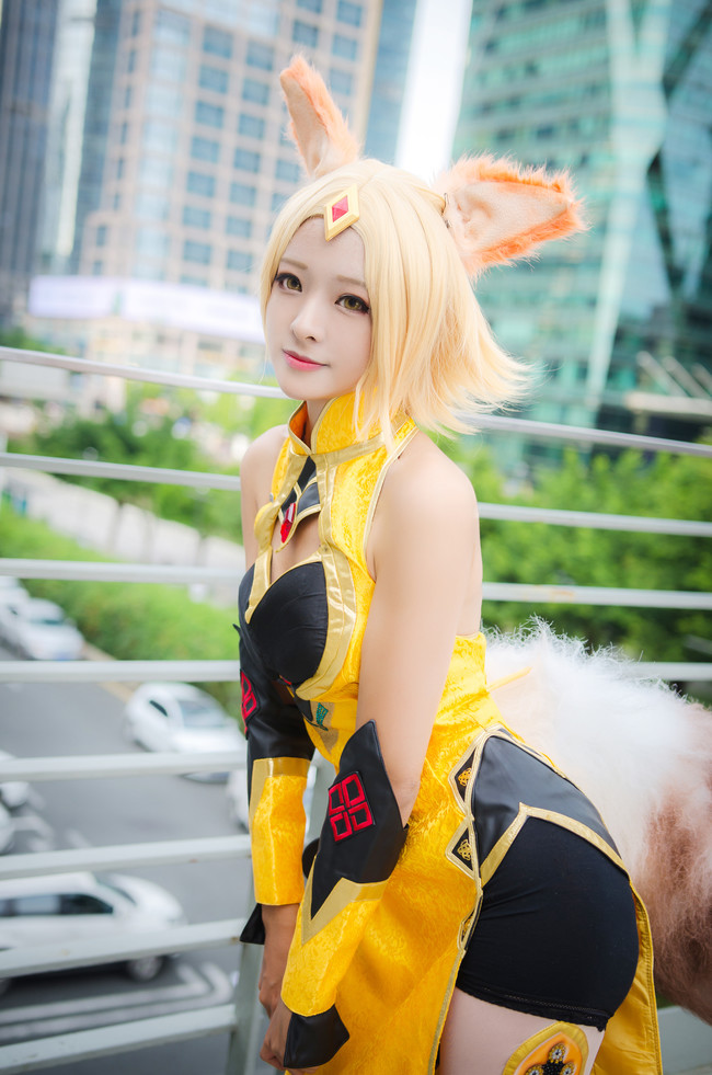 王者荣耀 妲己原皮 cosplay