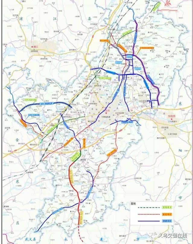 义乌这两条公路通车时间确定了都来看看