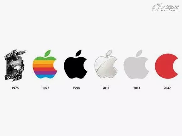 认识苹果的logo就要先看苹果商标的演变史~苹果的商标还用说吗?