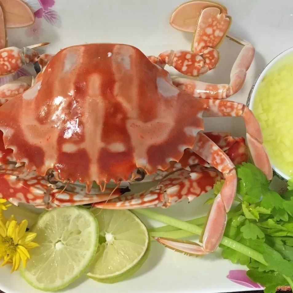 一盘蟹顶桌菜