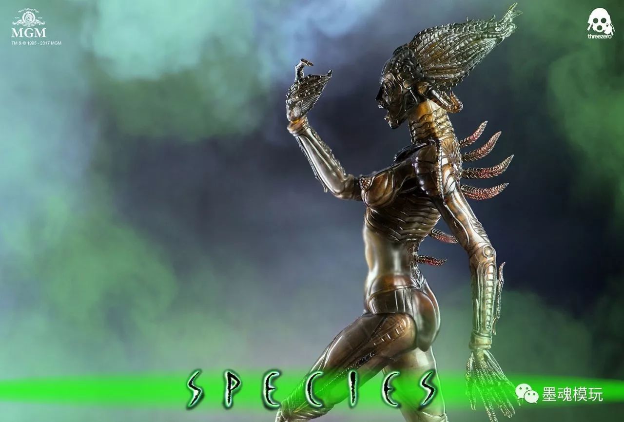 threezero新品161995species异种speciessil可动人偶