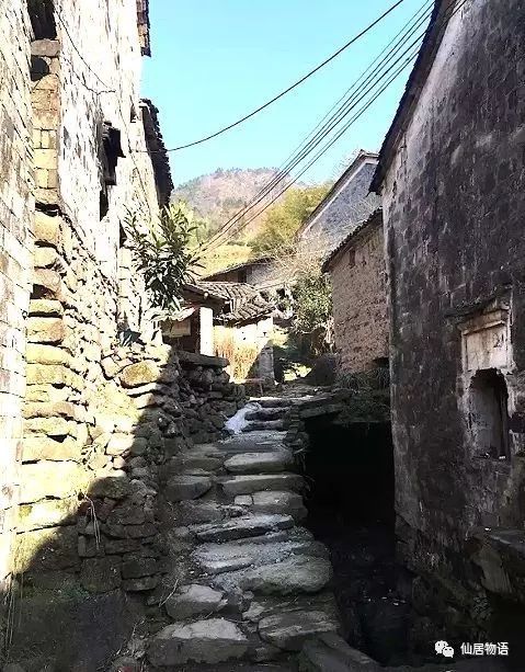 仙居古村落圣塘村