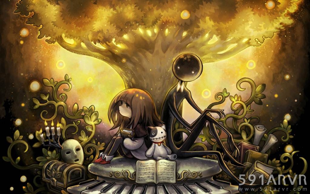 让你沉入寻找游戏中,《deemo》新增vr玩法进化到3d