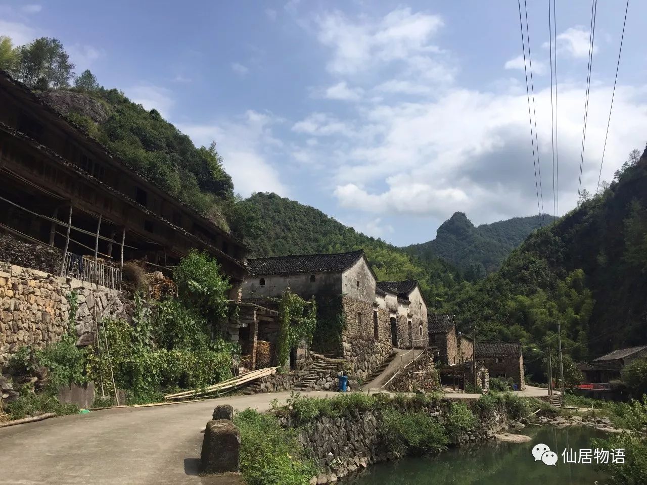 仙居古村落利坑村