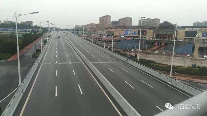 重要消息:滨河东路与迎宾大道立交桥工程接近尾声,现已全线通车!