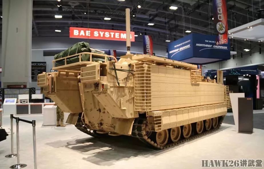 ampv采用了大量m2布拉德利步兵战车的部件和设计.