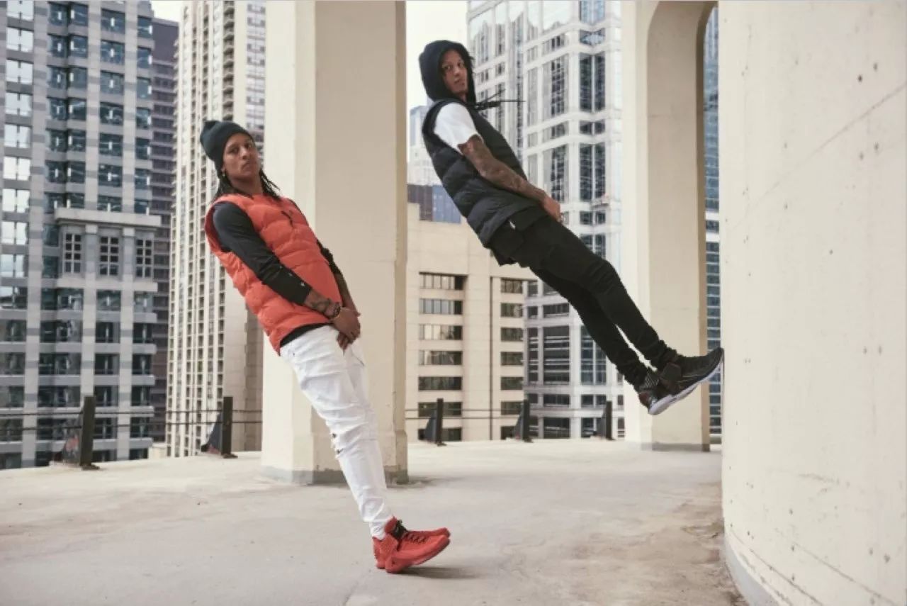 jordan brand 签下来自法国的 dancer 双胞胎 lestwins