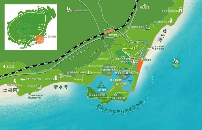 绿城10.8亿拿陵水2宗地块 楼面价创海南新高