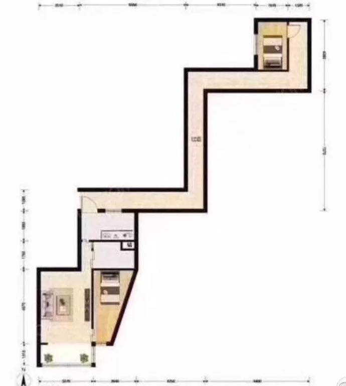 上海“最牛跑道房”涨价10万：过道系公有 户型图已改九游会老哥俱乐部