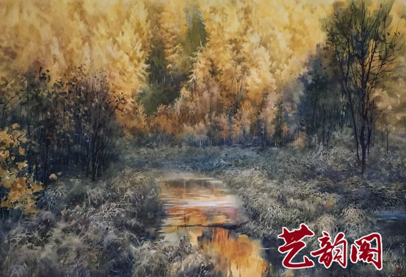 杨忠义:擅水彩画和硬笔油画棒艺术创作