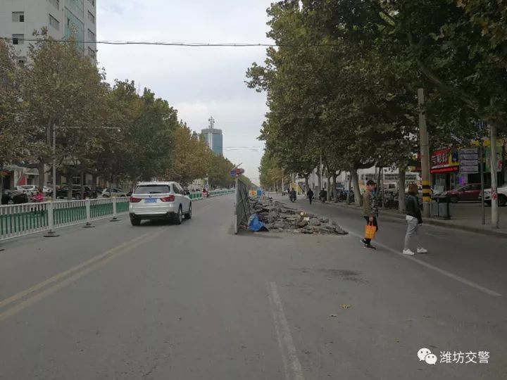 潍坊东风街,健康街,新华路,鸢飞路…这些路段正在施工