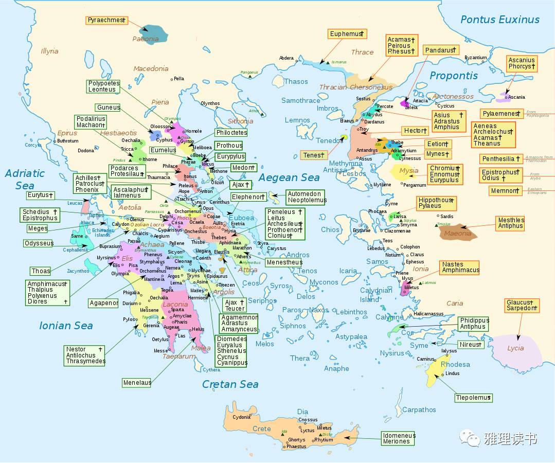 希腊卫星图 - 希腊地图 - 地理教师网