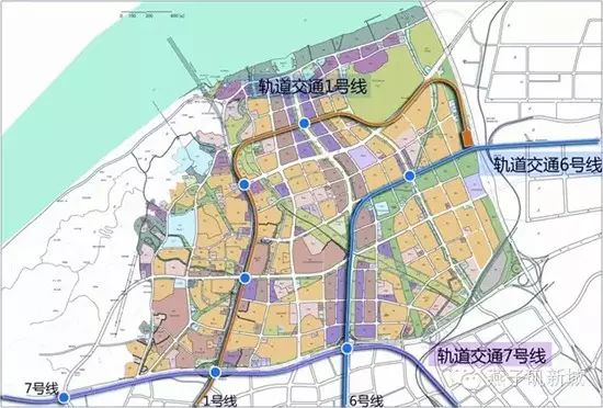 燕子矶新城在南京主城区北部