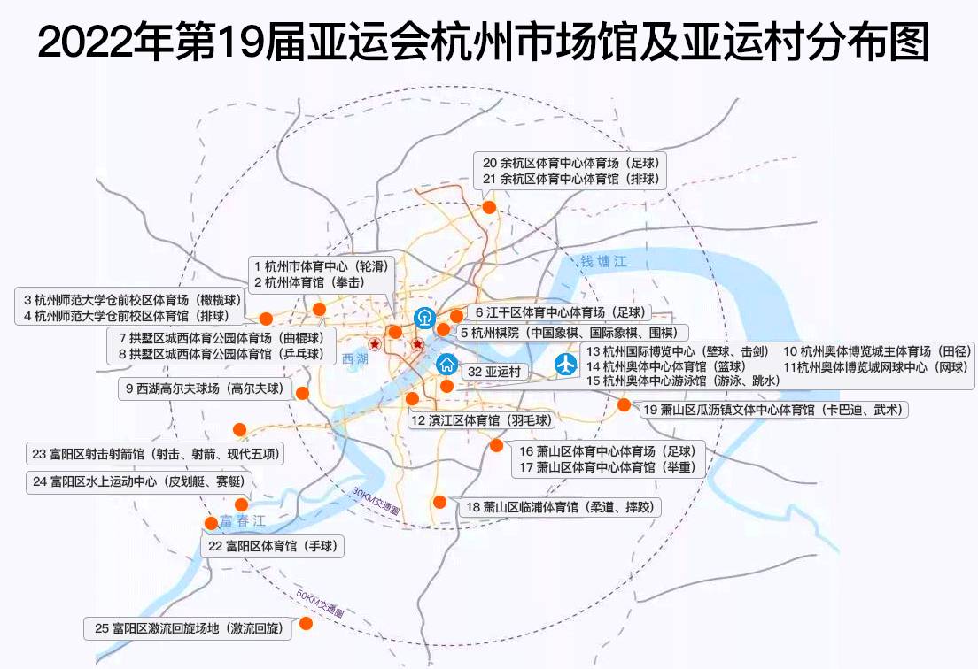 6大高铁站通达全国,亚运会首批33个场馆开工…杭州又开挂了!